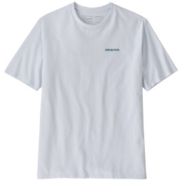 Camiseta de hombre Patagonia Men’s Flying Fish Responsibili-Tee® blanco White