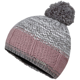 Gorro de mujer Hannah Ishia gris alloy/mauve shadows