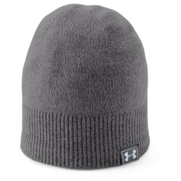 Gorro de hombre Under Armour Men's Reactor Knit Beanie gris Gray