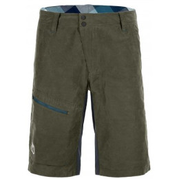 Pantalones cortos de hombre Ortovox Corvara Shorts verde Olive