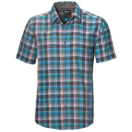 Camisa de hombre Marmot Syrocco SS azul EnamelBlue