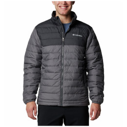 Chaqueta de hombre Columbia Powder Lite™ II Jacket gris/negro City Grey, Shark