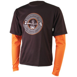 Maillot de hombre Axon Monster dlouhý rukáv negro/naranja
