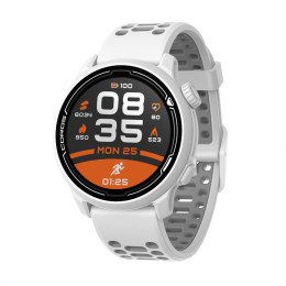 Reloj de pulsera Coros PACE 2 Premium GPS Sport Watch Silicone blanco white