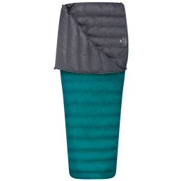 Saco de dormir de plumón Sea to Summit Traveller TrII turquesa Teal