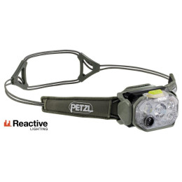 Linterna frontal potente Petzl Swift RL verde Jungle Green