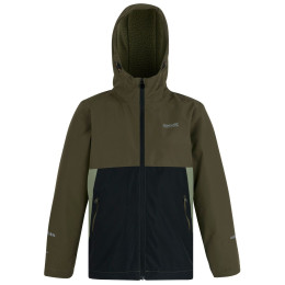 Chaqueta para niños Regatta Hillain Warm Lined verde OlivNght/Blk