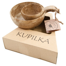 Bol y plato Kupilka Kuksa 55 + 21 Set marrón Brown