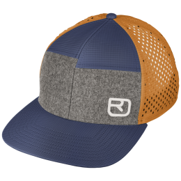 Gorra Ortovox Logo Air Trucker Cap azul Deep Ocean