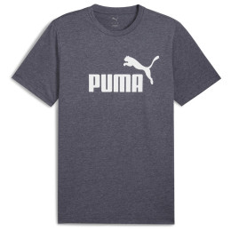 Camiseta de hombre Puma Ess No. 1 Logo Heather Tee azul oscuro New Navy