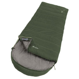 Saco de dormir Outwell Supreme verde/gris Forest Green