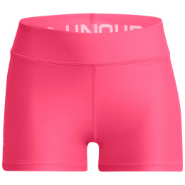 Pantalones cortos de mujer Under Armour HG Armour Mid Rise Shorty rosa/blanco Pink Shock / / White