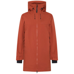 Abrigo softshell para mujer Didriksons Eris Wns Parka naranja Rust