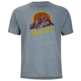 Camiseta de hombre Marmot Pikes Peak Tee SS (2017) gris AshHeaather
