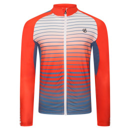 Camiseta de ciclismo para hombre Dare 2b AEP Virtuos L/S azul/naranja StlrBluUnder