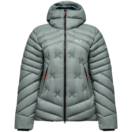 Chaqueta de plumón para mujer Salewa Ortles Med 4 Rds Dwn Jkt W azul willow