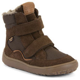 Botas de invierno para niños Froddo Barefoot Tex Winter Dark Brown marrón oscuro dark brown