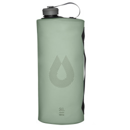 Botella plegable Hydrapak Seeker 3L verde Sutro Green