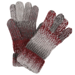 Guantes Regatta Frosty Glove VI gris/rojo Cabernet