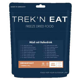 Comida deshidratada Trek’n Eat Müsli s ovesným nápojem azul
