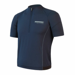 Maillot de ciclismo de hombre Sensor Coolmax Entry azul Deep Blue
