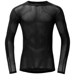 Camiseta funcional de hombre Devold Wool Mesh Pro Shirt Man negro Black