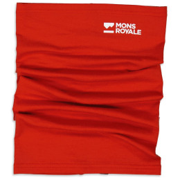 Cuello Mons Royale Daily Dose Merino Flex 200 Neckwarmer rojo Retro Red