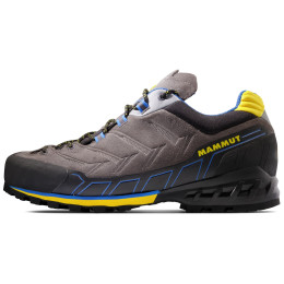 Calzado de senderismo para hombre Mammut Kento Low GTX® Men gris/amarillo dark titanium-freesia