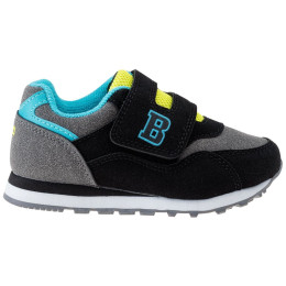 Calzado para niños Bejo Baloo Kids gris/amarillo DarkGray/Black/Sapphire/DarkLime