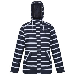 Chaqueta de mujer Regatta Bayla azul/blanco Navy/WhitStr