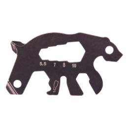 Cuchillo Munkees multifunkční karta medvěd gris