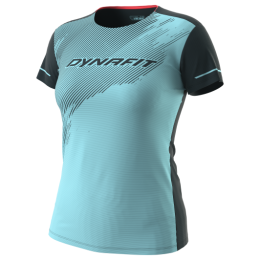 Camiseta funcional de mujer Dynafit Alpine 2 W S/S Tee azul/negro marine blue/3010