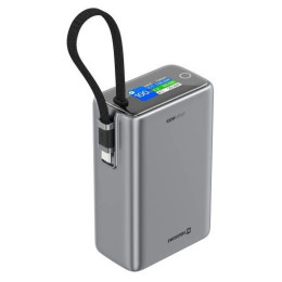 Batería externa Swissten 25000 mAh Airplane friendly power bank gris