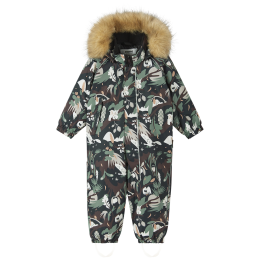 Mono para niños Reima Lappi Black negro Black