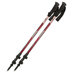 Bastones de senderismo Fizan Trek Pro L rojo dark red