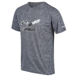 Camiseta de hombre Regatta Fingal VI gris Navy Marl