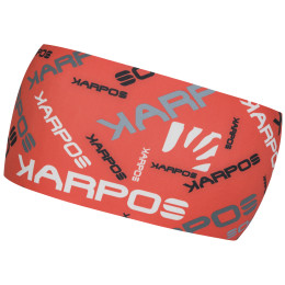 Banda para cabeza Karpos Lavaredo Headband rojo Hot Coral