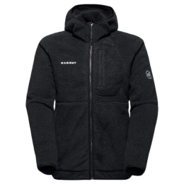 Sudadera de hombre Mammut Falera Pro ML Hooded Jacket Men negro black 0001