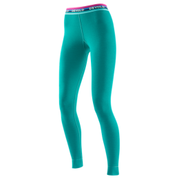 Calzoncillos de mujer Devold Hiking woman long johns azul Lake