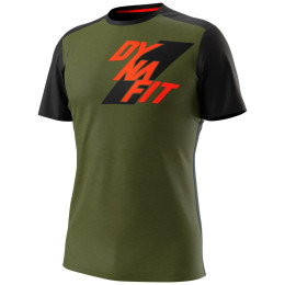 Camiseta de hombre Dynafit Transalper Light M S/S Tee verde Winter Moss