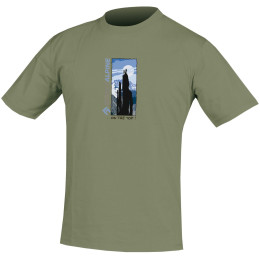 Camiseta de hombre Direct Alpine Crack 5.0 khaki Slate