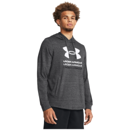 Sudadera de hombre Under Armour UA Rival Terry Graphic Hood gris Gray