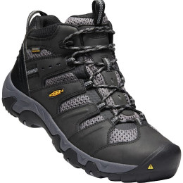 Calzado de senderismo para hombre Keen Koven Mid Wp M negro/gris Black/steel grey