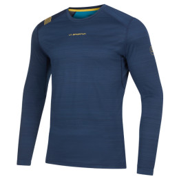 Camiseta de hombre La Sportiva Tour Long Sleeve M azul oscuro Night Blue/Crystal