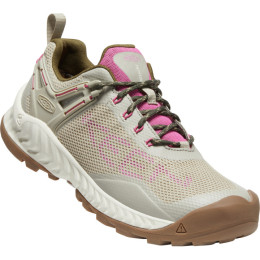 Calzado de senderismo para mujer Keen Nxis Evo Wp beige plaza taupe/ibis rose