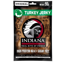 Carne seca Indiana Jerky Turkey Original 90g