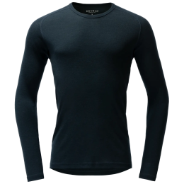 Camiseta funcional de hombre Devold Adventure Merino 190 Shirt Man azul oscuro Ink