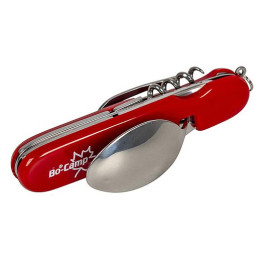 Cubierto Bo-Camp Cutlery Tool 8 rojo red