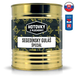 Plato principal Hotovky z plechovky Gulash segedino especial 800 g
