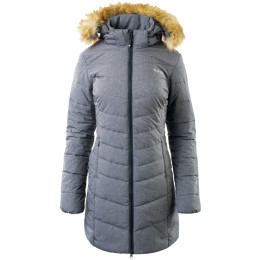 Chaqueta de invierno para mujer Hi-Tec Lady Gala gris claro GrayMelange/Black